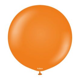 Inch Kalisan Orange Latex Balloons Ct