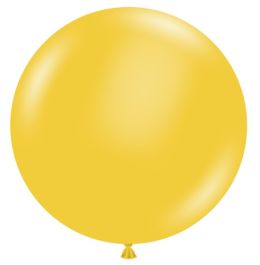 36 Inch Tuf Tex Goldenrod Latex Balloons 2 CT