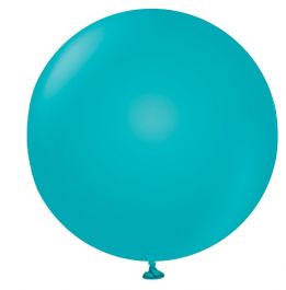 Inch Kalisan Turquoise Latex Balloons Ct