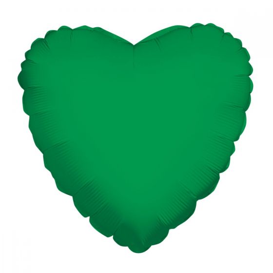 18 Inch Foil Balloon Solid Color Hearts in 18 Colors