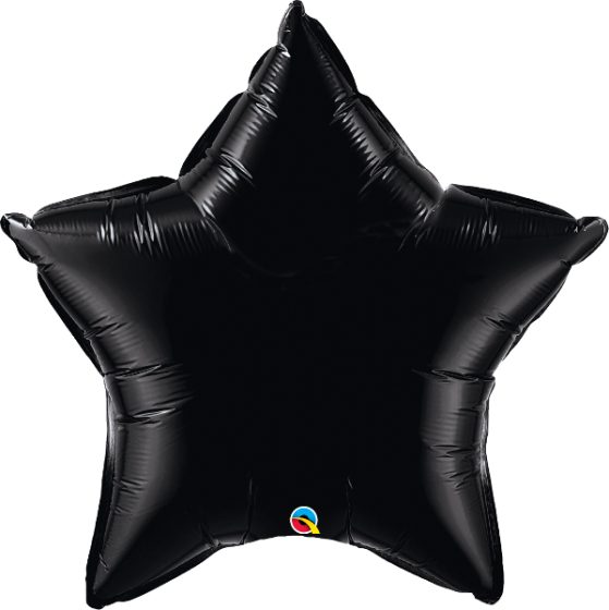 36 Inch Qualatex Foil Balloon Solid Color Stars in 12 Colors