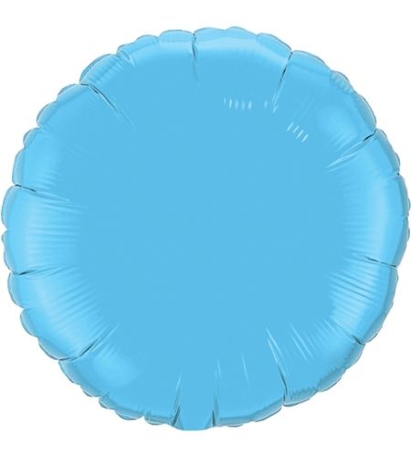 18 Inch Foil Balloon Solid Color Circles in 23 Colors