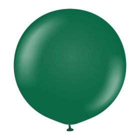 24 Inch Kalisan Standard Dark Green Latex Balloons - 2 CT