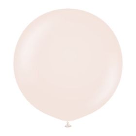 24 Inch Kalisan Standard Pink Blush Latex Balloons - 2CT