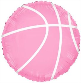 18 inch Tuf-Tex Basketballer Foil Balloon - Pkg