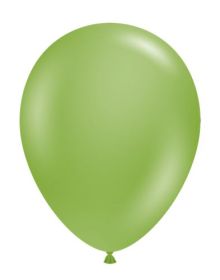 24 inch Tuf-Tex Fiona (Green) Latex Balloons - 3 CT