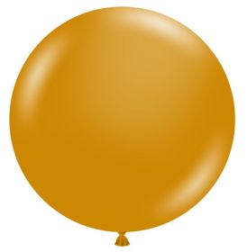 36 inch Tuf-Tex Metallic Gold Latex Balloons - 2 CT