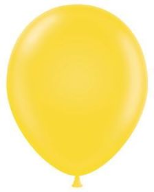 24 inch Tuf-Tex Goldenrod Latex Balloons - 3 CT