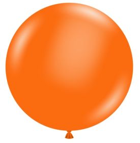 36 inch TUFTEX Standard Orange Latex Balloons - 2 CT