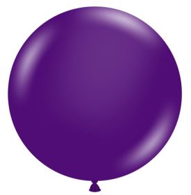 36 inch Tuf-Tex Plum Purple Latex Balloons - 2 CT