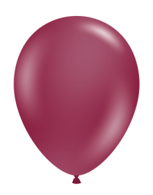 24 inch Tuf-Tex Sangria Latex Balloons - 3 CT