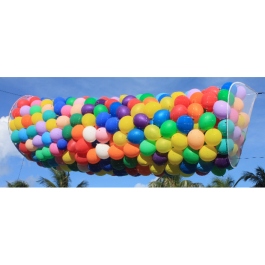 BOSS 250 Balloon Pre-Strung Balloon Drop Net Kit - Low Ceiling - 2' x 30