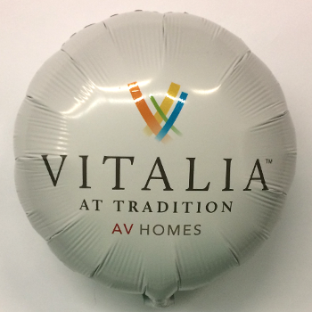 18 inch Custom Digital AV Homes Balloon