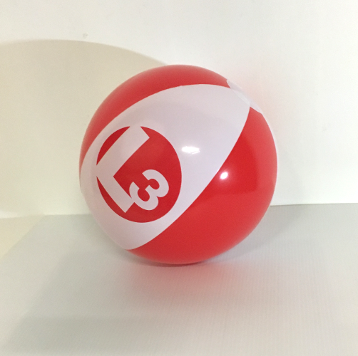 custom printed beach ball