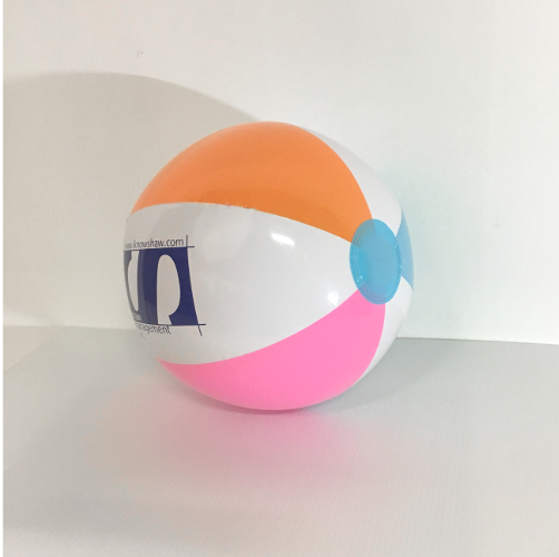 custom printed beach ball